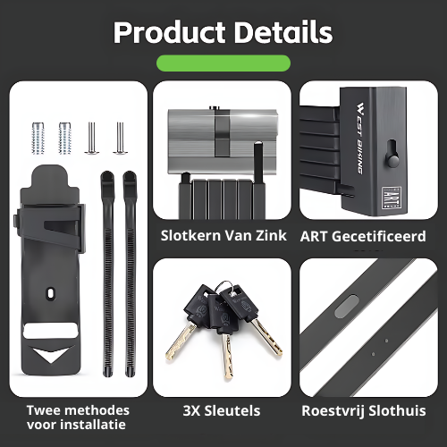 NOVTEC® Stockholm Security Lock