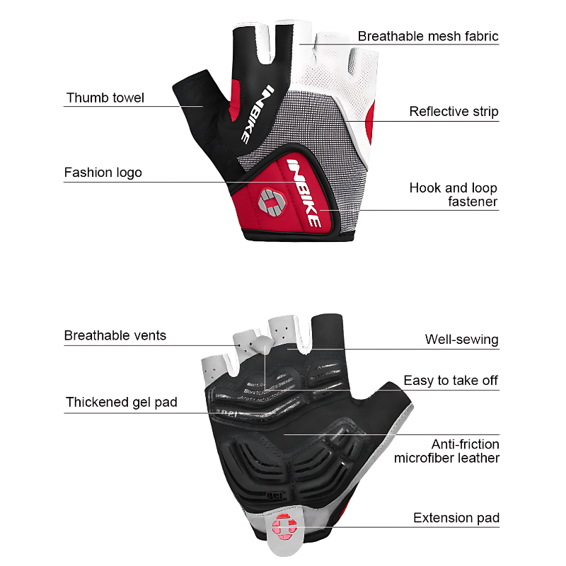 Duraflex Pro Riding Gloves